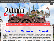 Tablet Screenshot of poloniaycentroeuropa.com